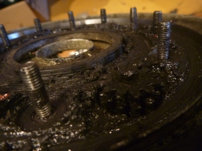 スーパーカルマー分解　摩耗ギア