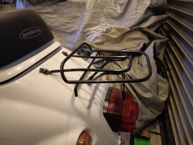 ジョルカブ　後ろ　リアキャリア　AF18加工　Dio　ディオ