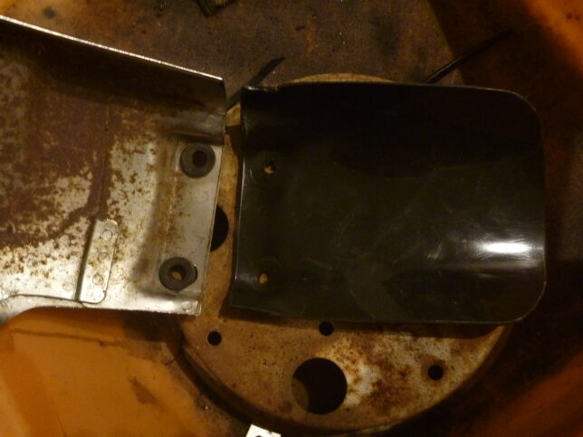 泥除け製作　ライトエヴァシート　マッドフラップ