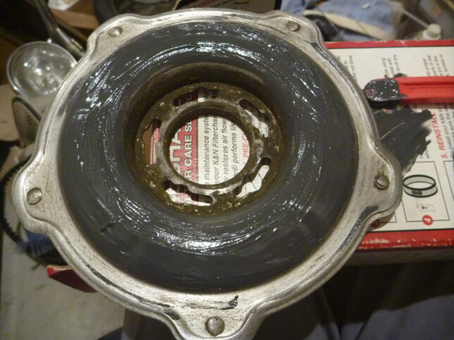 スーパーカルマー　底板補修