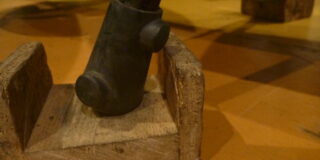 ベスパ　整備　下駄